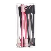 Ручка-прикол &laquo;Лапка&raquo;, тонирующий корпус, чёрный стержень, гелевая, МИКС