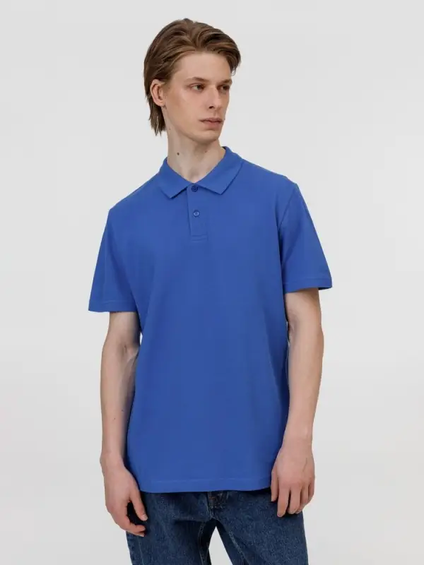 Рубашка поло унисекс Pulse, ярко-синяя (royal), размер XXL