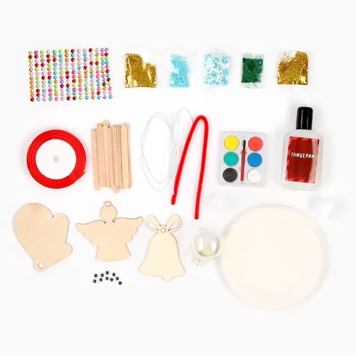 Адвент - календарь &laquo;Письма от деда мороза&raquo;, 31 письмо, новогодний набор для творчества