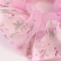 Резинка для волос «Цветы» сиреневая, Холодное сердце