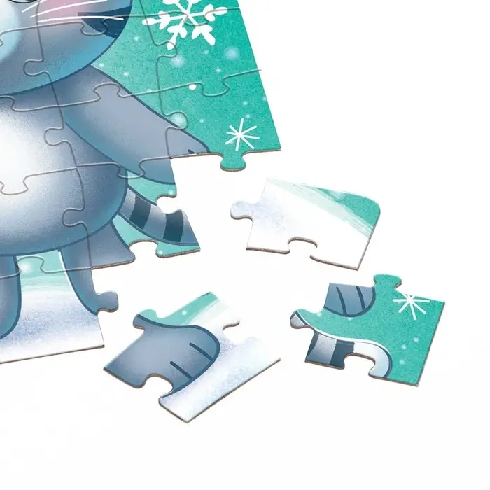 Пазл «Новый год у котят», 54 элемента Пазл «Новый год у котят», 54 элемента