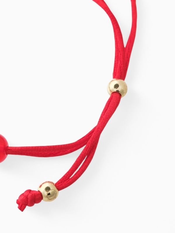 Браслет детский «Выбражулька» на затяжке, бусины, элемент ёлка, разноцветный Браслет детский «Выбражулька» на затяжке, бусины, элемент ёлка, разноцветный