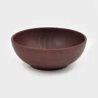 Салатник &laquo;Гладь&raquo;, 800 мл, 17.5&times;5.5 см, красная глина