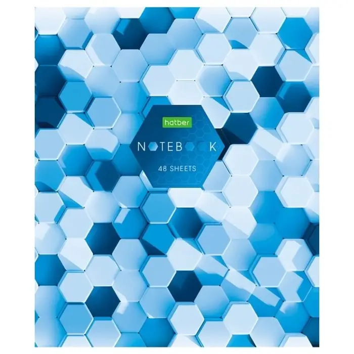 Записная книжка А5, 48 листов в клетку Записная книжка А5, 48 листов в клетку "Цветная мозаика", обложка мелованный картон, блок № 2 (серые листы)