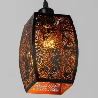 Светильник потолочный BayerLux &laquo;Стрекозы&raquo;, 1&times;40 Вт, Е27, черный, 14&times;14&times;22+100 см