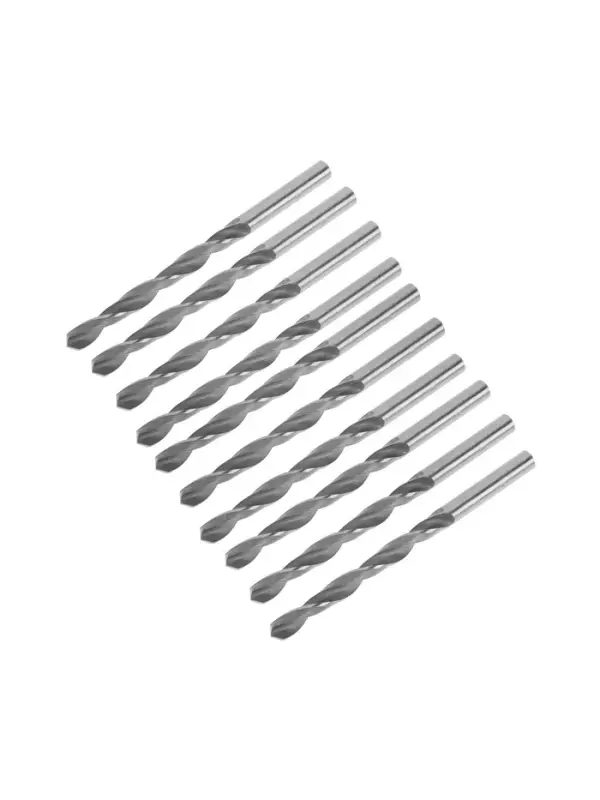Сверло по металлу ТУНДРА, HSS, цилиндрический хвостовик, 6&times;95 мм,10 шт.