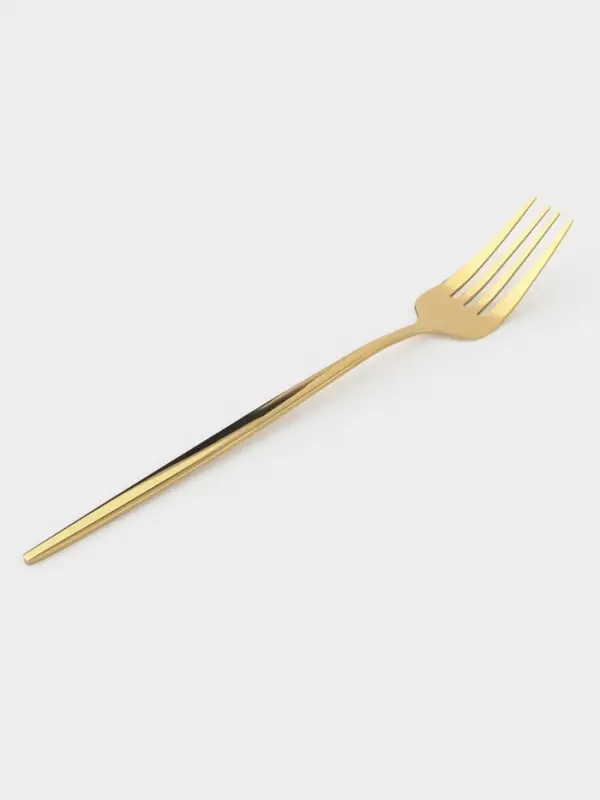 Вилка столовая Magistro &laquo;Блинк&raquo;, 21.5&times;3 см, нержавеющая сталь, золотистая