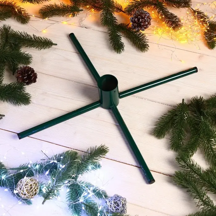 Подставка для ёлки, d=50 мм, h=23 см, разборная, металл Подставка для ёлки, d=50 мм, h=23 см, разборная, металл