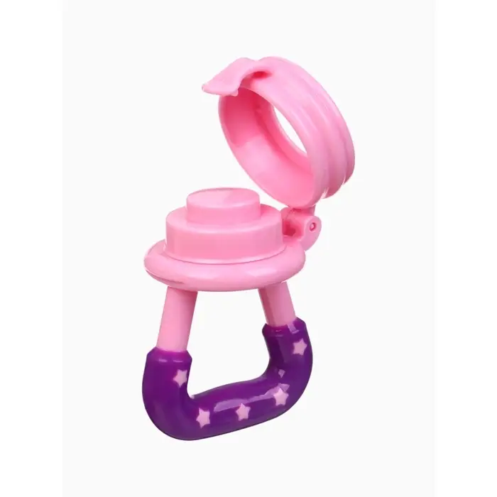 Ниблер для прикорма, от 5 мес., с силиконовой сеточкой, размер М &laquo;Доченька&raquo;, розовый