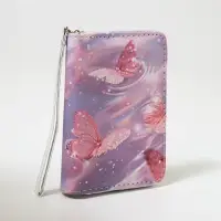 Кошелёк на молнии Выбражулька &laquo;Бабочки&raquo;, розовый