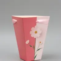 Переноска для цветов на лентах Present, 17 х 25 х 9 см