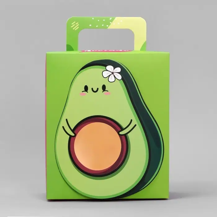 Коробка подарочная складная, упаковка, «Авокадо», 18 x 15 x 7.5 см Коробка подарочная складная, упаковка, «Авокадо», 18 x 15 x 7.5 см