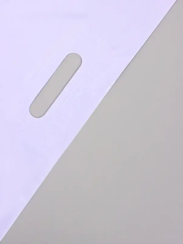 Пакет полиэтиленовый с вырубной ручкой, лавандовый 40&times;50 см, 60 мкм