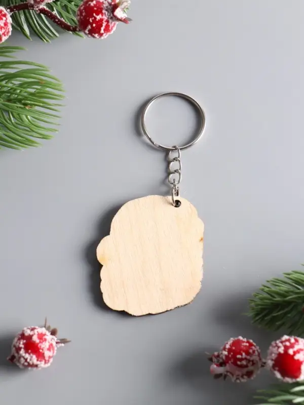 Брелок новогодний 2026 «С Новым Годом», размер брелока 4×5 см