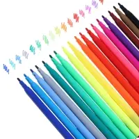 Фломастеры Calligrata, 18 цветов, в блистере, вентилируемый колпачок