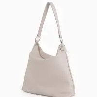 Сумка - мешок женская TEXTURA, на молнии, 32&times;11&times;32 см, бежевая