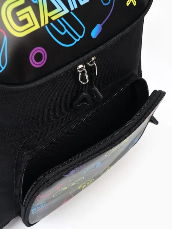 Рюкзак школьный, с эргономичной спинкой квадратный &laquo;Игрок&raquo;