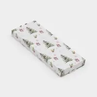 Подставка под ложку новогодняя Доляна &laquo;Сказочные истории&raquo;, 21.5&times;7.5&times;1.5 см, стекло, зелёная