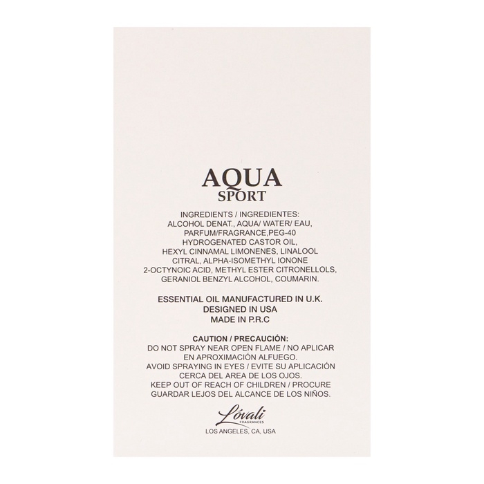 Туалетная вода мужская AQUA SPORT (по мотивам Giorgio Armani Acqua di Gio), 100 мл Туалетная вода мужская AQUA SPORT (по мотивам Giorgio Armani Acqua di Gio), 100 мл