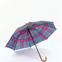Зонт полуавтоматический &laquo;Клетка&raquo;, 8 спиц, R=48/55 см, d=96 см, МИКС