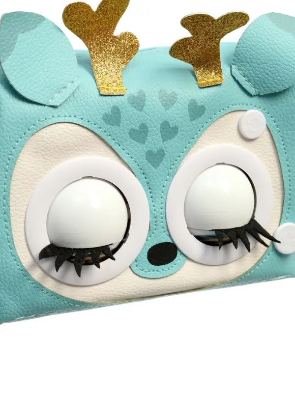 Музыкальная игрушка-сумочка Музыкальная игрушка-сумочка "Олененок" звук, глазки моргают