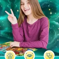 Светящийся пазл "Изумрудный город", 35 элементов