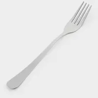 Вилка столовая &laquo;Уют&raquo;, длина 20 см, толщина 1.8 мм, цвет серебряный