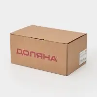 Маслёнка Доляна, 20&times;13&times;9 см, фарфор, белая