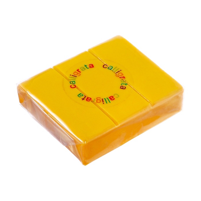Полимерная глина Calligrata 50 г, жёлтая Полимерная глина Calligrata 50 г, жёлтая