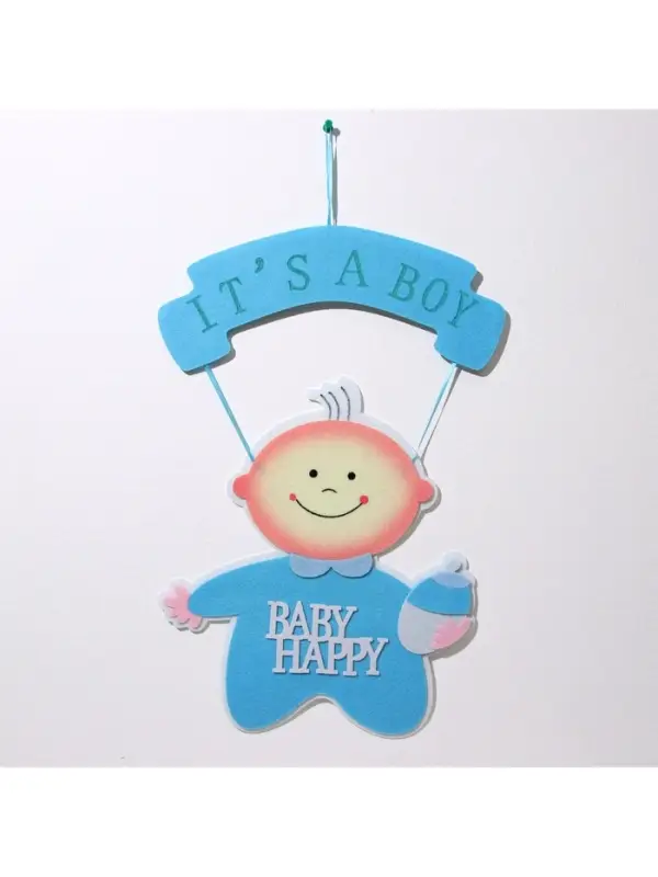 Украшение на гендер пати &laquo;Подвеска Baby Happy Boy&raquo;, 32&times;32&times;52 см