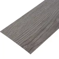 Плитка виниловая самоклеящаяся 91х15 см, дуб дымный