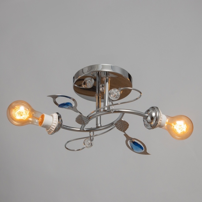 Люстра Люстра "Агнес"БП 2х40Вт Е27 Хром МОДЕЛЬ: 2600546