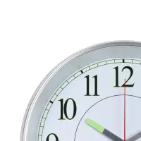 Часы настенные интерьерные &laquo;Илони&raquo;, плавный ход, светящиеся, d=30 см