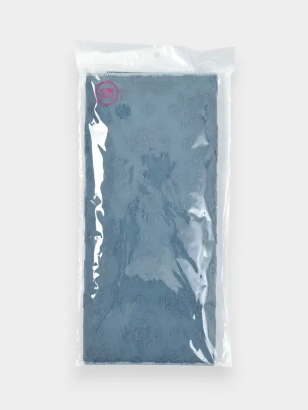 Коврик для сушки посуды "Цветы" 50х38 см, цвет синий