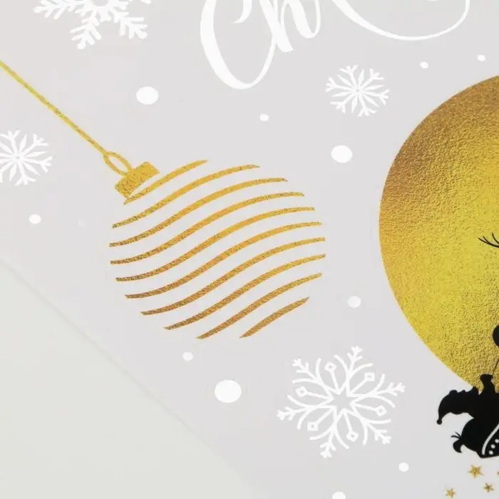 Наклейки витражные «Новый год: Санта», 33 х 55 см. Наклейки витражные «Новый год: Санта», 33 х 55 см.