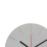 Часы настенные, серия : Классика, плавный ход, d-30.5см, без стекла, серые