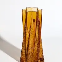 Ваза для цветов &laquo;Флоранс&raquo;, 25&times;11&times;9 см, стекло, коричневая