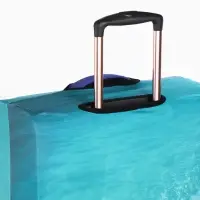 Чехол для чемодана &laquo;Море&raquo;, 20", разноцветный