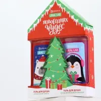 Подарочный набор косметики «Новогодних чудес», гель для душа 2 шт х 100 мл, URAL LAB Подарочный набор косметики «Новогодних чудес», гель для душа 2 шт х 100 мл, URAL LAB
