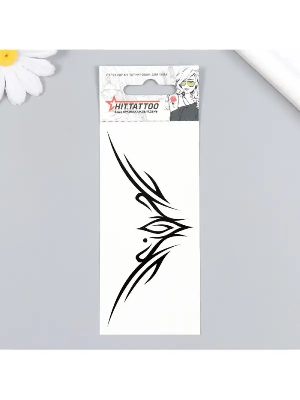 Переводная тату на тело «Узор», 5.6×12 см