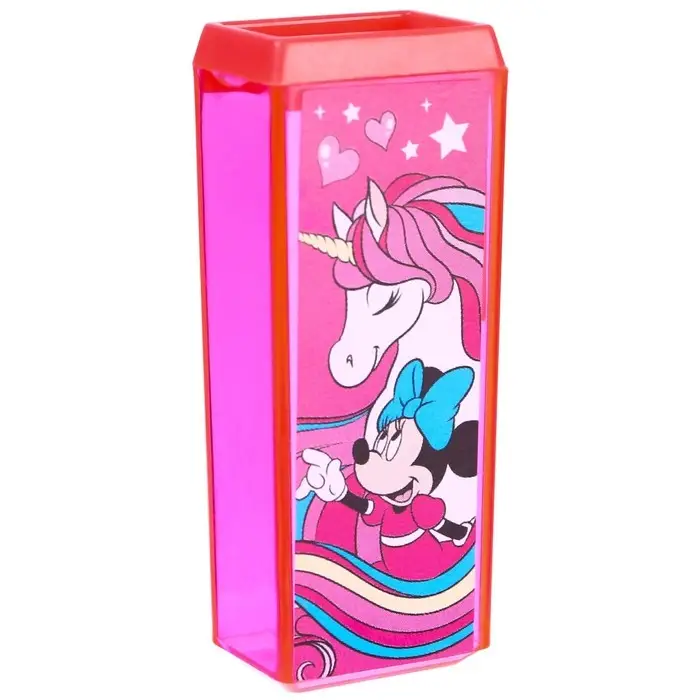 Точилка пластиковая прямоугольная, «Минни Маус»