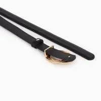 Ремень жен 04-01-01-04, Июнь2513, 2,4*0,3*110 см, без винта, пряж золото, гвоздик, черный Ремень жен 04-01-01-04, Июнь2513, 2,4*0,3*110 см, без винта, пряж золото, гвоздик, черный