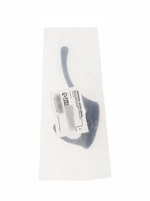 Крючок мебельный ТУНДРА TKd=002 LIGHT, двухрожковый, черный