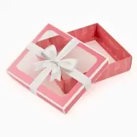 Коробка подарочная &laquo;Розовый бант&raquo; , 23.5 &times; 20.5 &times; 5.5 см