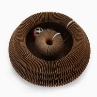 Когтеточка - игрушка "Пижон" из гофрокартона "Бублик", 11 х 11 х 7 см Когтеточка - игрушка "Пижон" из гофрокартона "Бублик", 11 х 11 х 7 см