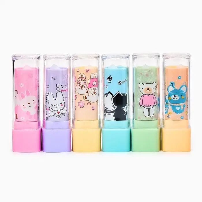 Бальзам для губ «Зверятки», микс цветов и ароматов Бальзам для губ «Зверятки», микс цветов и ароматов