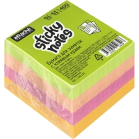 Стикеры Attache Selection куб 51х51, неон-1 4 цвета 400 л