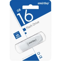 Флеш-память Smartbuy UFD 3.0/3.1 16GB Scout White (SB016GB3SCW)