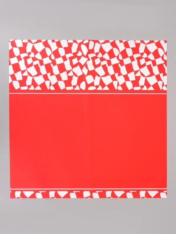 Пленка флористическая для цветов, красная, 57&times;57 см