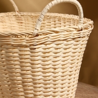 Корзина для белья, 46х36х32 см, ротанг